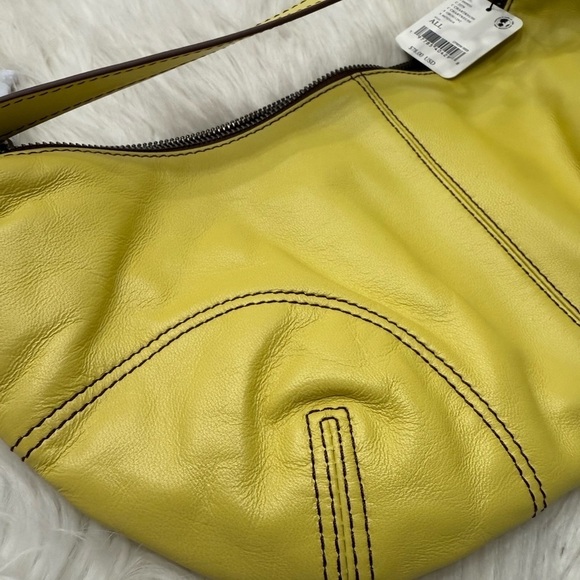 FREE PEOPLE Real World Clutch Leather Hobo Bag - Picture 10 of 13